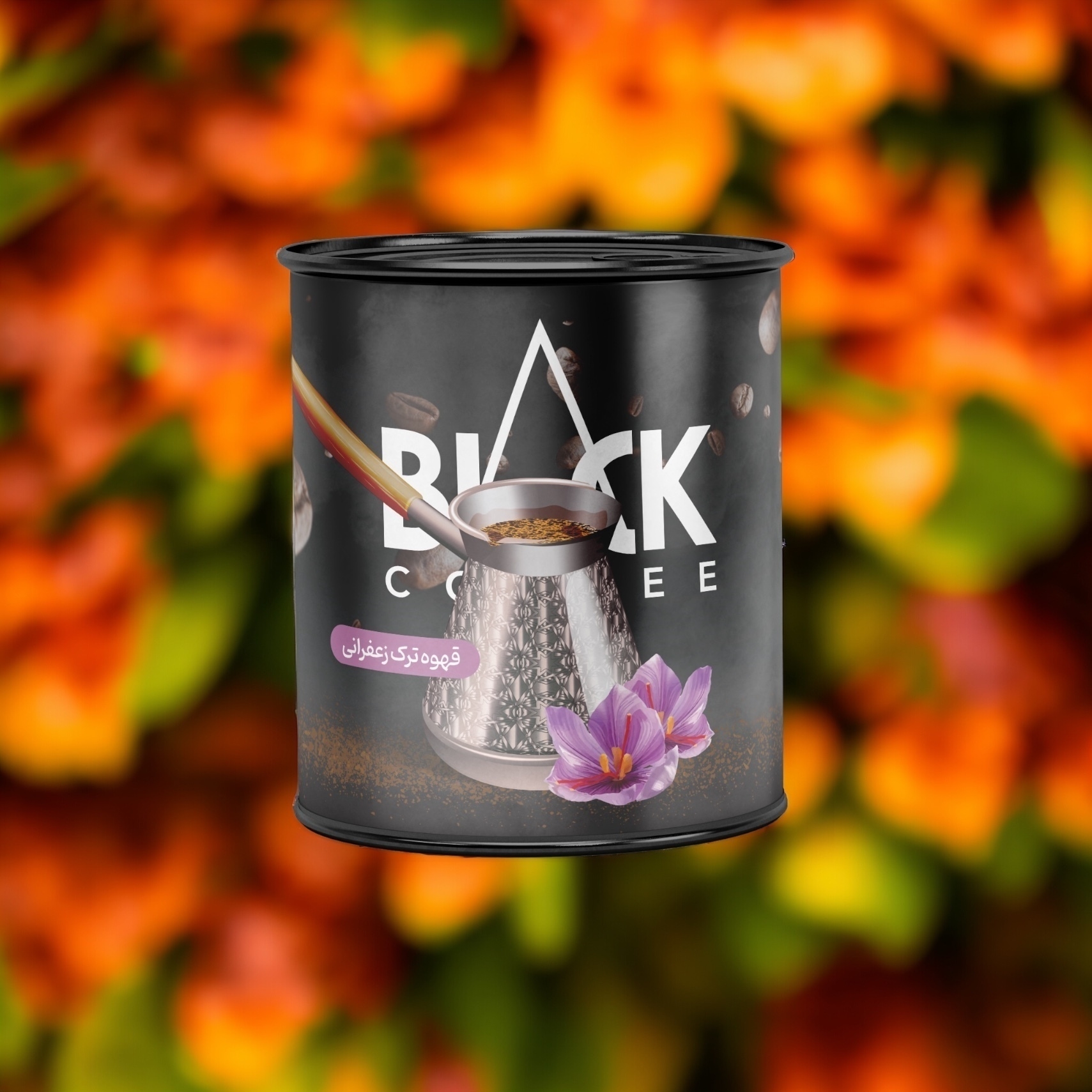  خرید قهوه ترک زعفران بلک کافی Black Coffee Iran 