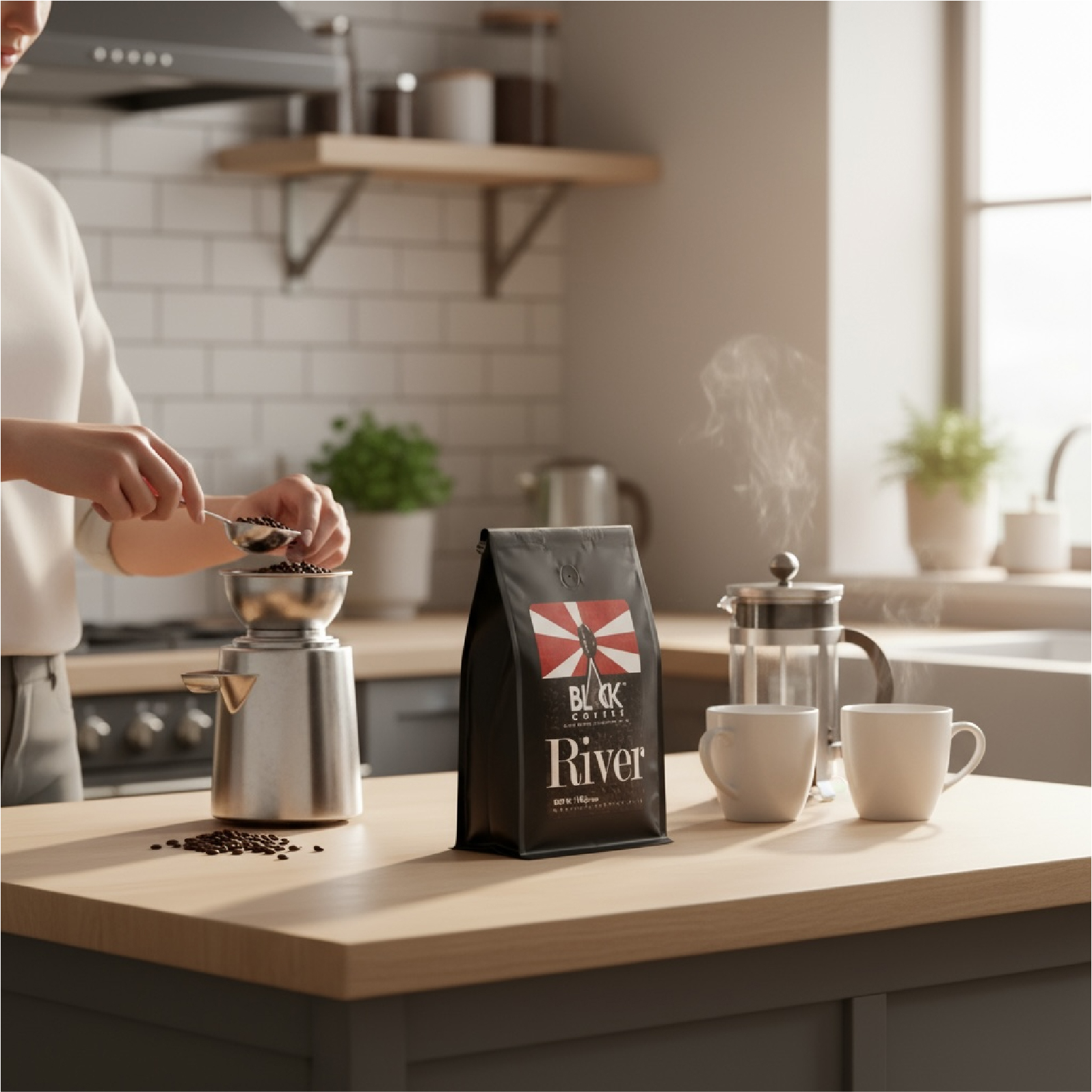  خرید قهوه ریور بلک کافی ایران 