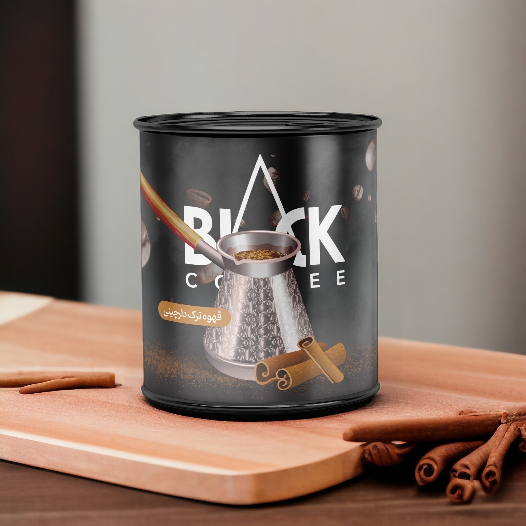  خرید قهوه ترک دارچینی بلک کافی Black Coffee Iran 