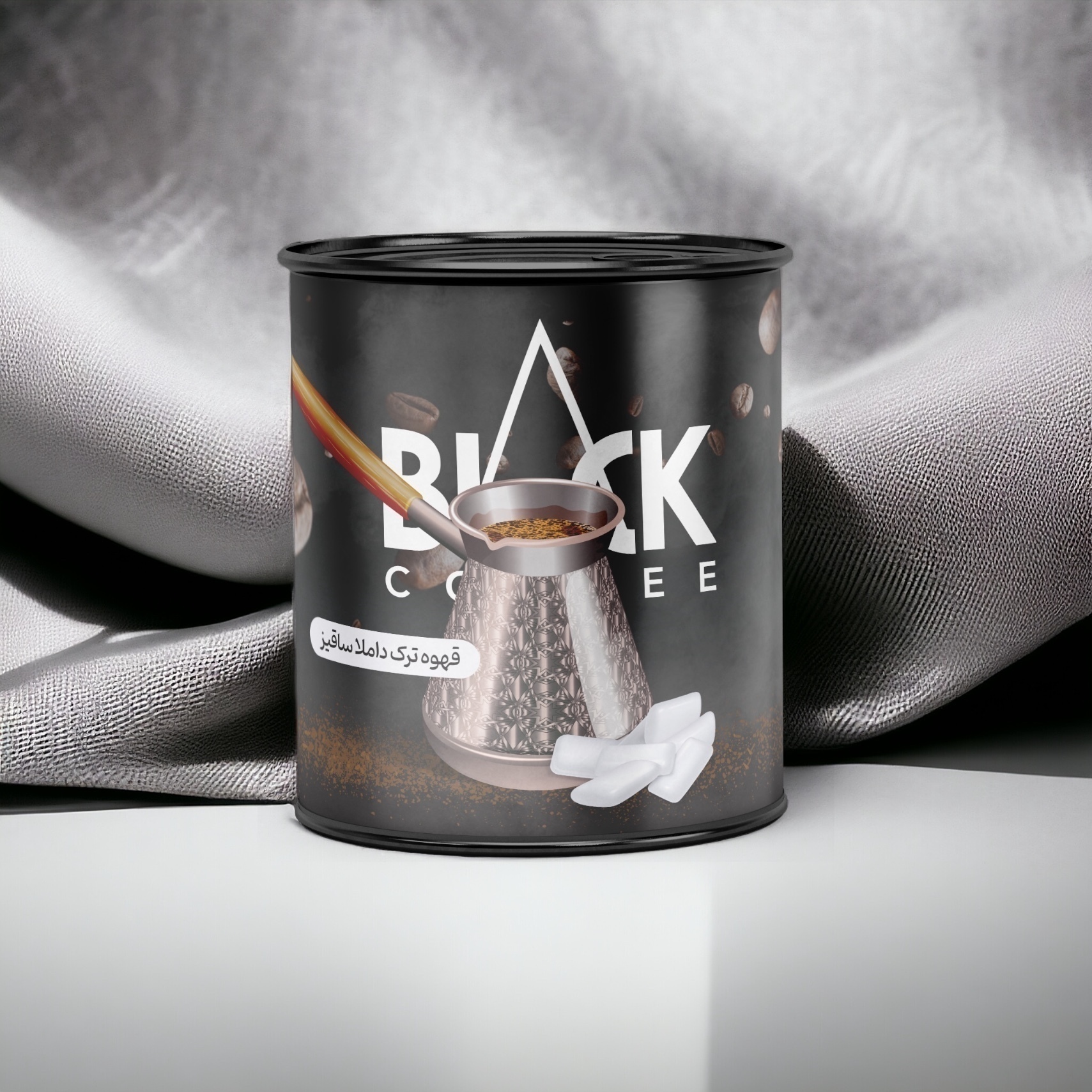  خرید قهوه ترک داملا ساقیز بلک کافی Black Coffee Iran 