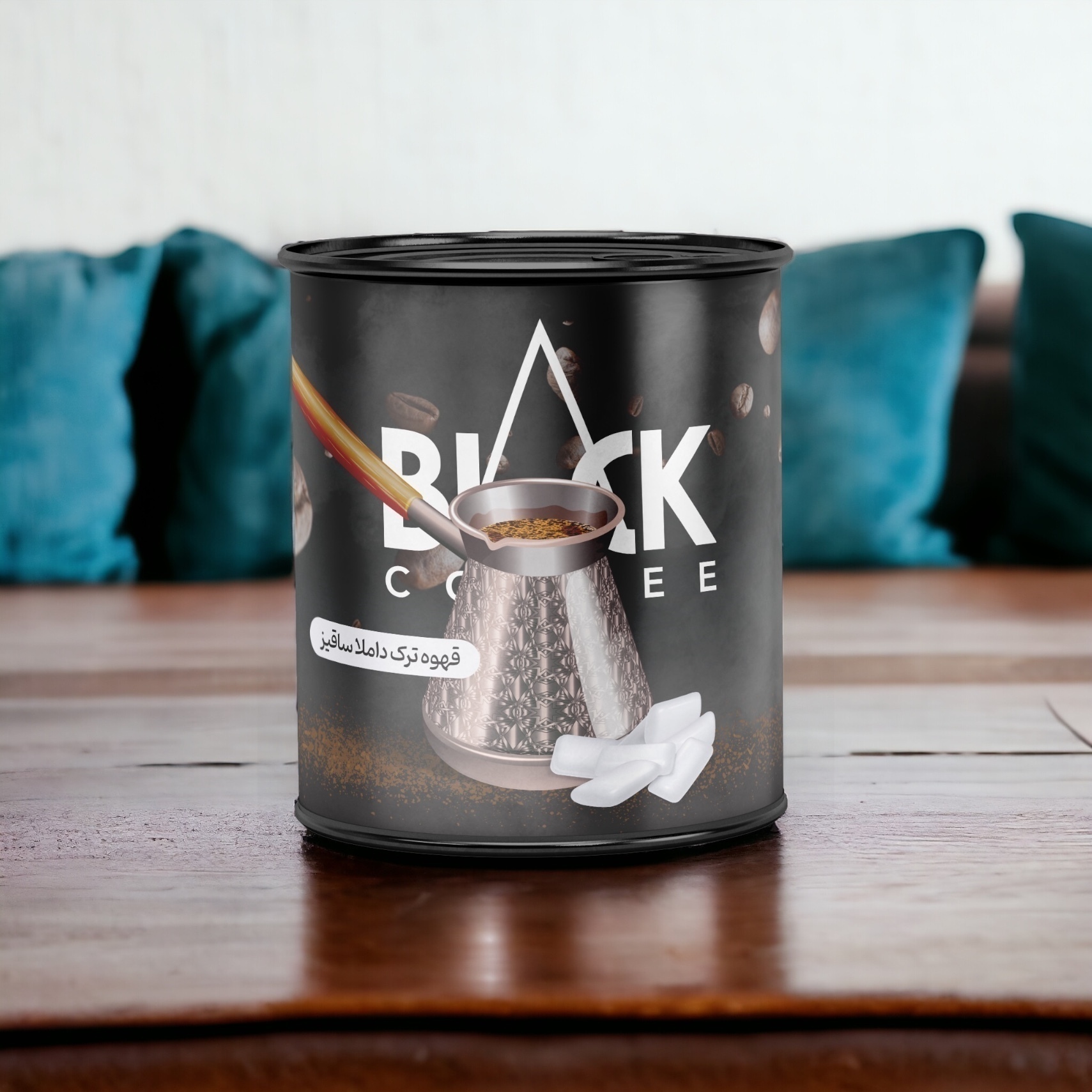  خرید قهوه ترک داملا ساقیز بلک کافی Black Coffee Iran 