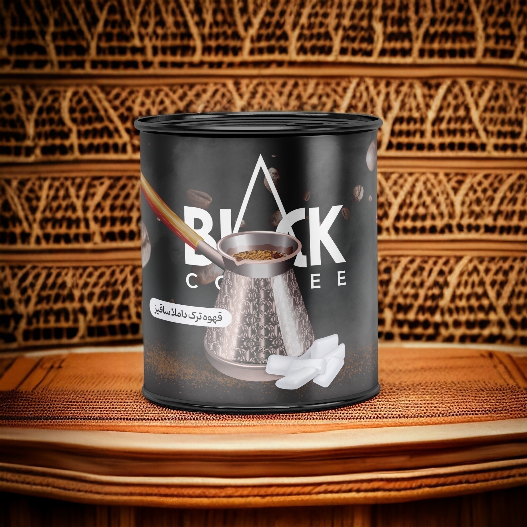  خرید قهوه ترک داملا ساقیز بلک کافی Black Coffee Iran 