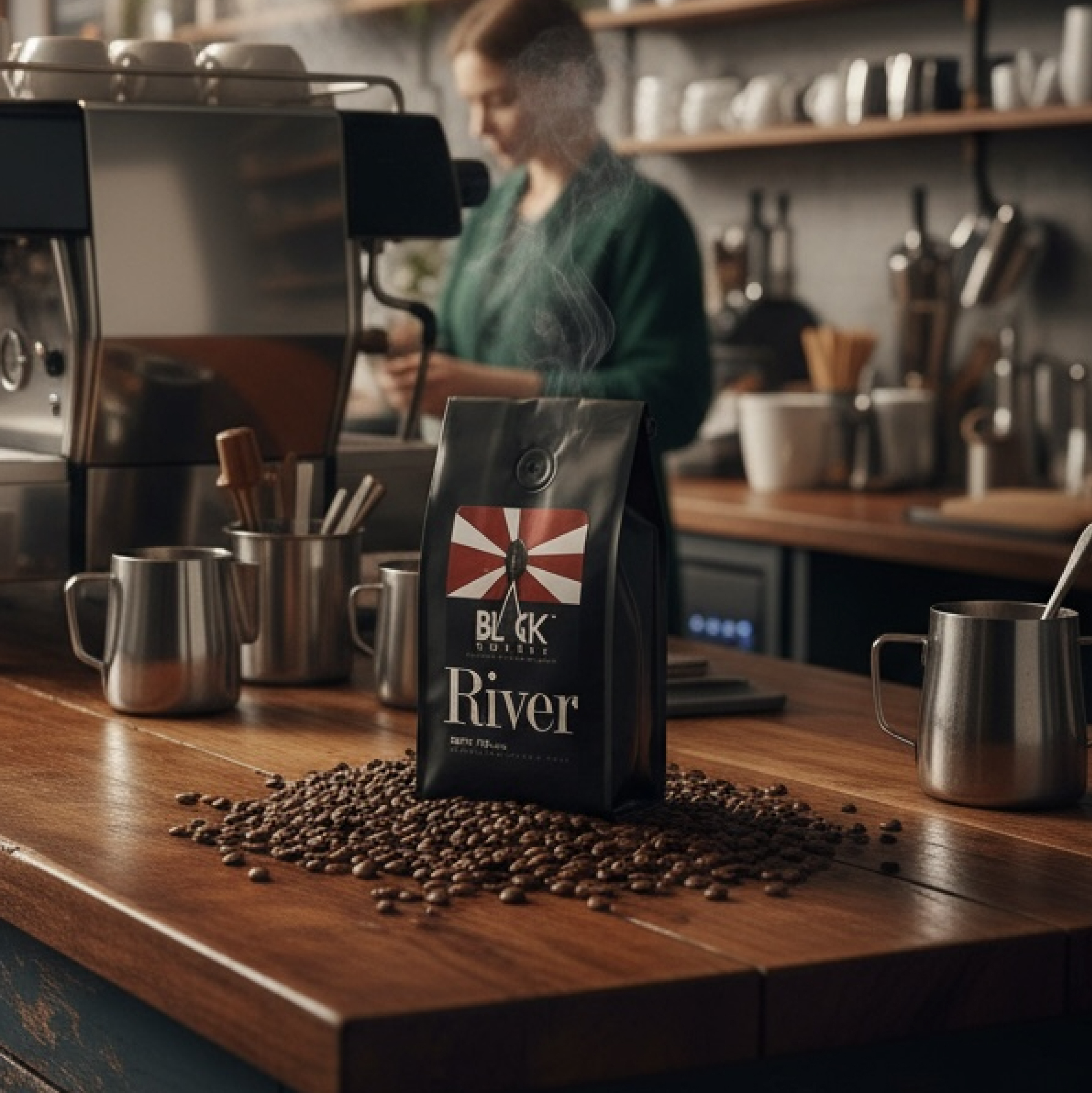  خرید دانه قهوه تازه رُست شده بلک کافی 